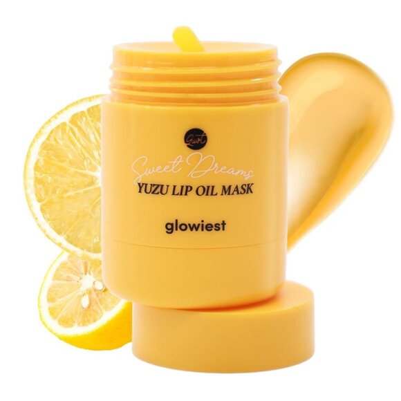Glowiest Sweet Dreams Lip Oil Mask (Yuzu) New - Picture 1 of 4